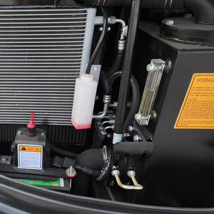 Mini-excavatrice de 4 tonnes certifiée CE, prix direct d'usine, moteur diesel Kubota puissant, excavatrice à chenilles pour l'aménagement paysager agricole - Product Image 3