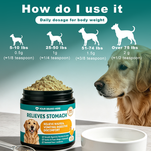 Richtek - Suplemento Digestivo en Polvo <span class=keywords><strong>para</strong></span> <span class=keywords><strong>Perros</strong></span>, Personalizado OEM ODM, Alivia Vómitos y Náuseas, Probióticos <span class=keywords><strong>para</strong></span> <span class=keywords><strong>Perros</strong></span> - Product Image 3