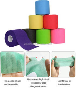 Meilleure vente de ruban athlétique en coton <span class=keywords><strong>polyuréthane</strong></span> <span class=keywords><strong>pour</strong></span> le poignet et la <span class=keywords><strong>cheville</strong></span> - Product Image 3