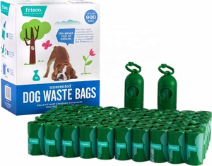 Sacs à déjections canines biodégradables et compostables à 100 % HC, sacs de nettoyage pour chiens - Product Image 1