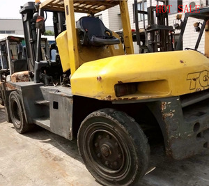 Chariot élévateur diesel d'occasion TCM FD100, vente chaude, durable, capacité de 9979,1 kg, certifié CE ISO, à vendre - Product Image 2