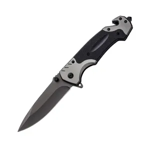Hot Sell Coating Alumínio Handle Tactical Survival Outdoor Folding Pocket Knife Em Stock