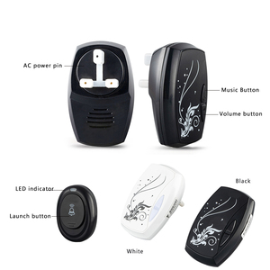 กริ่งไร้สายสำหรับใช้ในบ้าน AG-8530G(AC) กันน้ำ AC UK AU เสียบรีโมทคอนโทรลไร้สาย - Product Image 4