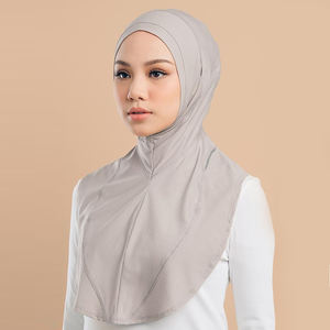 Hijab de Sport Instantané <span class=keywords><strong>Najwa</strong></span> Ninja en Jersey Maille Doux et Extensible à Séchage Rapide pour Femme, Foulard de Sport en Vente Chaude - Product Image 6