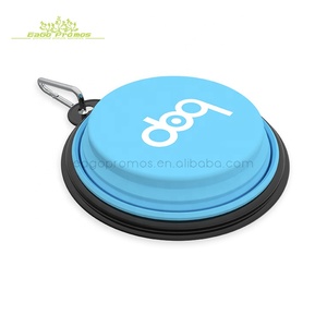 Meilleures ventes 2026 : Gamelle et gourde pliables en silicone pour animaux de compagnie, design personnalisé, portables, sûres pour les aliments et adaptées aux voyages - Product Image 3