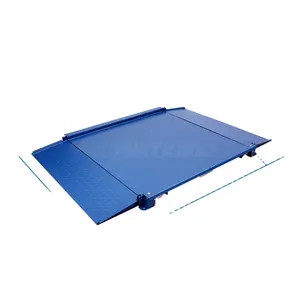 2024 Whitebird Factory Direct Sale 2000 Kg Heavy Duty Weight Tare Pedal Weighing Floor Scale