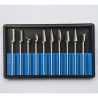 Produits populaires : Ensemble de fraises coniques et de meules rotatives en carbure de tungstène massif pour perceuse à percussion électrique