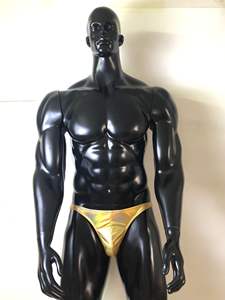 Short de compétition de fitness taille moyenne pour hommes, anti-rides, sportif, musculation, pose de maillot NPC IFBB WFBB, tissage tissé élastique - Product Image 3