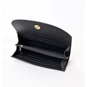 Cartera clásica triple para mujer, cuero de grano hecho a mano, PU con múltiples ranuras para tarjetas de crédito, regalo de San Valentín - Product Image 1