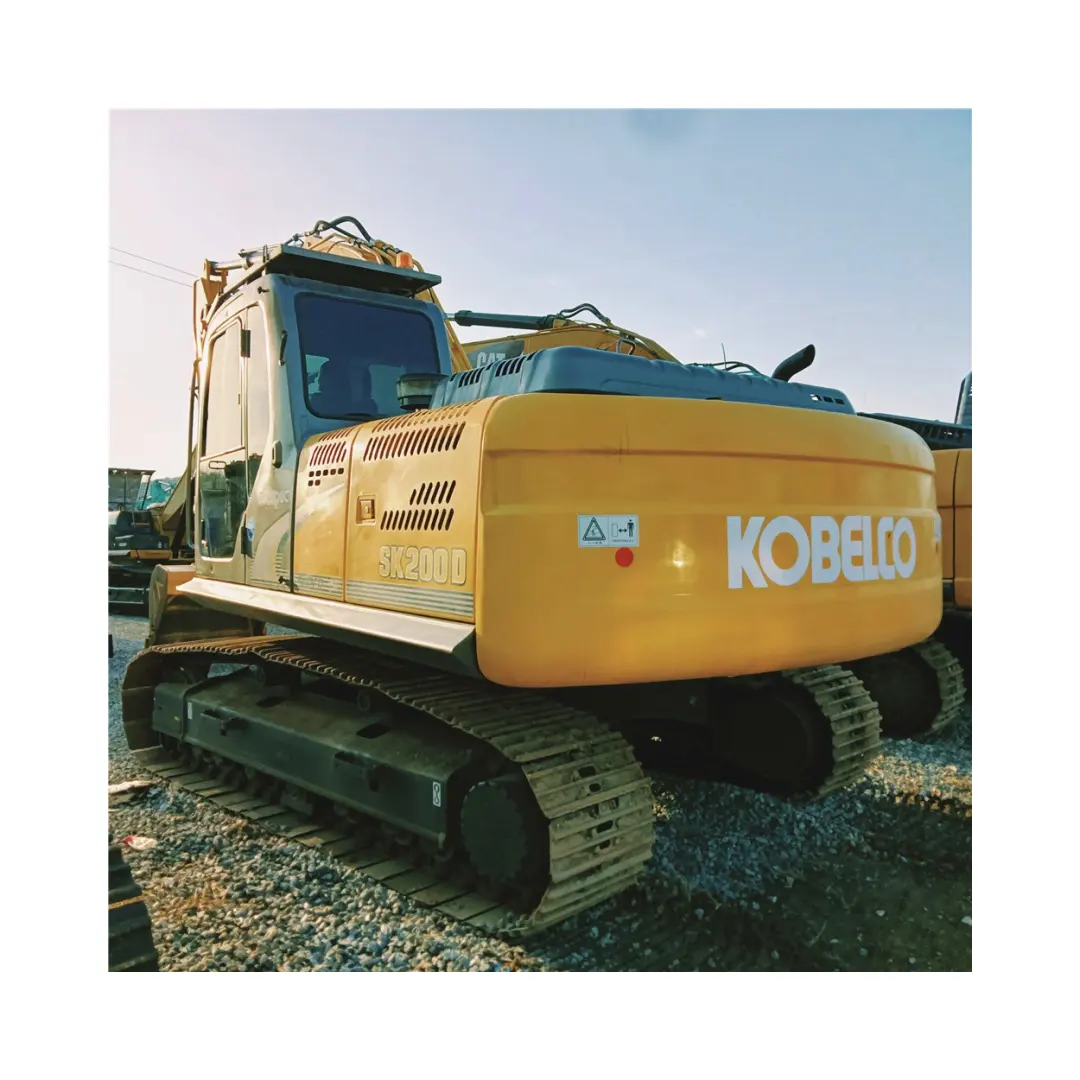 Good Condition Used Original Kobelco Excavator Second Hand Kobelco SK200 SK200-8 Digger Crawler Excavator
