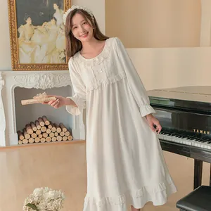 중국 스타일 도매 사랑스러운 여자 드레스 스커트 잠옷 수면