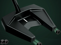 Tête de putter de golf de style maillet portable pour droitier en alliage d'aluminium avec sac de golf gratuit