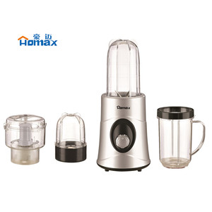 Homax Food Processor 33.5x14x25cm Stainless Steel Electric Multi Function Blender Juicer Home Use - Product Image 1