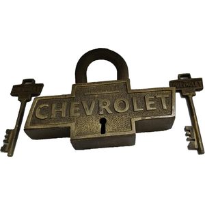 Heavy-Duty Vintage-<b>Lock</b>-1108 Functional Brass Garden Padlock Beautiful Double-<b>Keys</b> <b>Lock</b> with Functional Brass Material - Product Image 4