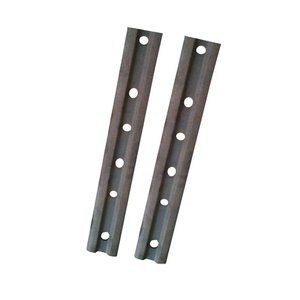 50kg 60kg Chất lượng cao Cách Điện Đường Sắt thép joggle cá tấm <span class=keywords><strong>uic60</strong></span> phụ tùng đường sắt phụ kiện cá Hình dạng tấm - Product Image 2