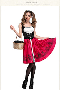 Costume <span class=keywords><strong>de</strong></span> Noë<span class=keywords><strong>l</strong></span> Petit <span class=keywords><strong>Chaperon</strong></span> <span class=keywords><strong>Rouge</strong></span> Oktoberfest Costume d'Halloween Déguisement <span class=keywords><strong>Histoire</strong></span> <span class=keywords><strong>de</strong></span> conte <span class=keywords><strong>de</strong></span> fées - Product Image 3