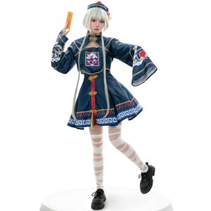 2025 nuevos estilos Halloween Anime Cosplay <span class=keywords><strong>disfraz</strong></span> Zombie <span class=keywords><strong>disfraz</strong></span> <span class=keywords><strong>diablo</strong></span> fantasma <span class=keywords><strong>maquillaje</strong></span> baile fiesta vestir - Product Image 4