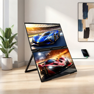 Layar Ekstensi Laptop IPS FHD 120Hz 18,5 Inci Baru, Monitor Ganda Portabel dengan Fungsi Flip - Product Image 1