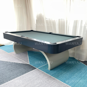 Mesa <span class=keywords><strong>de</strong></span> <span class=keywords><strong>billar</strong></span> <span class=keywords><strong>de</strong></span> lujo moderna para comedor interior con cajón, <span class=keywords><strong>de</strong></span> pizarra natural y madera maciza, con superficie <span class=keywords><strong>de</strong></span> tenis, venta directa - Product Image 2