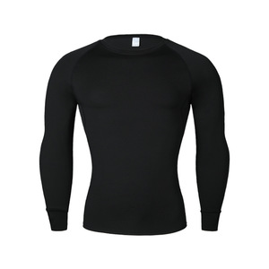 Vêtements de sport à manches longues pour hommes, vente en gros, pour la remise en forme et les activités de plein air - Product Image 2