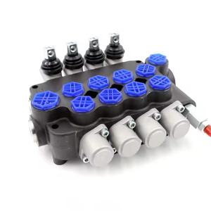 วาล์วควบคุมทิศทางไฮดรอลิกแบบ 4 สปูล รุ่น P80-G12-G34, ผู้ผลิตจากโรงงาน, มีบริการวาล์วไฮดรอลิกแบบกำหนดเอง - Product Image 2