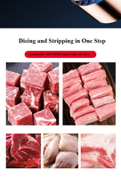 Trancheuse à viande commerciale de bonne qualité, trancheuse à viande fraîche, trancheuse à viande automatique