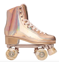 Patins à roulettes quad pour adultes en PU avec roues en carbone et alliage, cadre en alliage d'aluminium pour la location