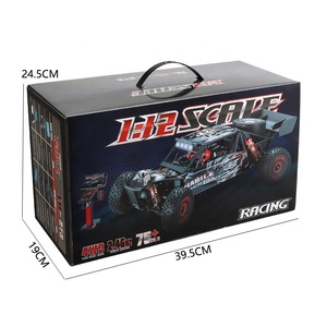 <span class=keywords><strong>Voiture</strong></span> de course RC brushless 2,4 GHz 75 km/h, véhicule télécommandé <span class=keywords><strong>rapide</strong></span> 4x4 <span class=keywords><strong>tout</strong></span>-<span class=keywords><strong>terrain</strong></span>, buggy de drift avec engrenages métalliques, jouet de loisir pour hommes - Product Image 4
