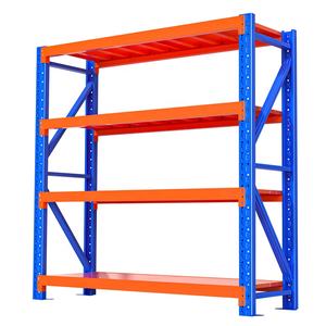 Étagères de stockage pliables en acier industriel, système d'étagères robustes, revêtement en poudre, prix d'usine - Product Image 1