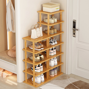 Simple small <b>shoe</b> rack/shelf for bedroom, narrow home <b>storage</b>, entrance, dormitory <b>space</b>, multi-layer <b>storage</b> - Product Image 2