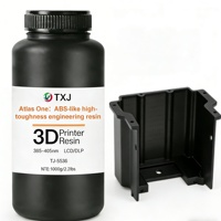 Resina 3D TJ-5536 385-405nm 1kg de Alta Resistencia 35MPa, Compatible con Impresoras LCD/DLP Comunes
