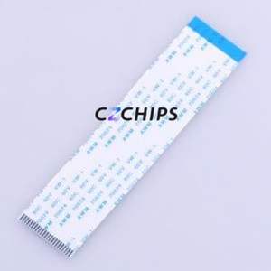 KH-FFC-V1.0-23P-100MM FFC Cable (Flexible Flat Cable) P=1mm Connector 23P 1mm 0.3mm Reverse - Product Image 1