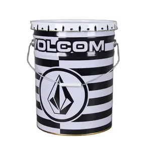 China supplier customize 20L high quality industrial metal bucket