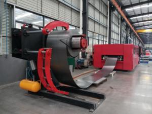 Ô tô tấm kim loại dập và hình thành cho ăn dòng thủy lực Báo Chí cuộn dây dập dây chuyền sản xuất - Product Image 5