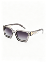 Lunettes de soleil carrées polarisées de vision nocturne confortables et légères UV400 à monture intégrale pour adultes unisexes, monture en plastique, directement de l'usine