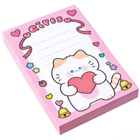 Blocs-notes pour étudiants de petite taille en gros - Blocs-notes autocollants mignons avec des animaux de dessin animé, papeterie personnalisable