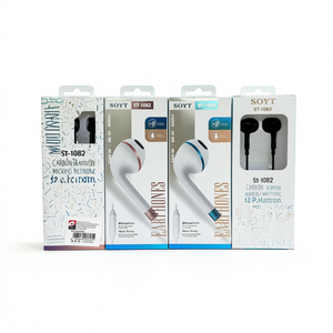 Audífonos Intrauditivos Soyt St-1082 con Micrófono, Interfaz de 3.5mm, Controlador Dinámico, Plástico, Sin Cancelación de Ruido, Color Mixto, Paquete de 12 Unidades - Product Image 2