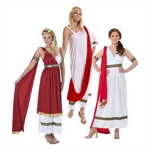 Costume de déguisement de style impératrice romaine pour femmes, idéal pour le <span class=keywords><strong>carnaval</strong></span> et les spectacles d'Halloween, vente flash - Product Image 6