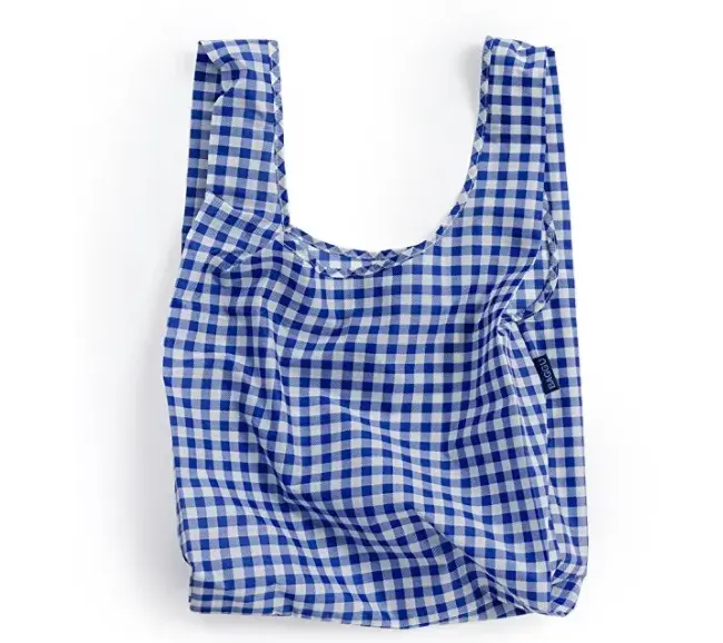 Sunshine Factory Custom Reusable 190t Folding Foldable Grocery Polyester Shopping Bag With Logo
