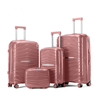 Ensemble de bagages valise de voyage, professionnel, rose, nouveau Design