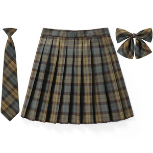 Kilt <span class=keywords><strong>Scozzese</strong></span> Tradizionale su Misura, <span class=keywords><strong>Gonna</strong></span> Mini Plissettata a Linea A per Performance, Set di 3 Pezzi con Confezione - Product Image 3