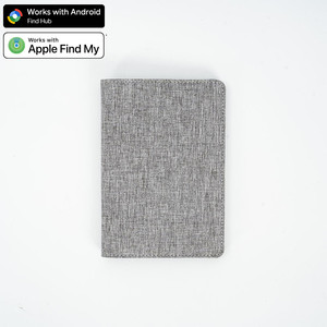 ที่ใส่พาสปอร์ตแบบไฮบริด ป้องกันการสูญหาย ได้รับการรับรอง MFi สำหรับ <span class=keywords><strong>IOS</strong></span> พร้อมระบบค้นหาตำแหน่งทั่วโลก และวัสดุหนัง - Product Image 3