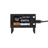 Bitaxe Nerdnos 1.2TH Bitcoin Miner SHA256 90W Appareil de minage domestique à faible consommation d'énergie