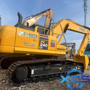 Excavadora de cadenas Komatsu PC240 de 24 toneladas, máquina de construcción, motor, caja de cambios, bomba hidráulica, PLC, modelo 2022, gran potencia de excavación - Product Image 2