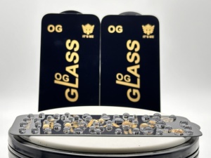 OG Glass 9H phim nóng cho điện thoại I <span class=keywords><strong>8</strong></span> x XR xsm 11 12 13 14 Pro Max bảo vệ màn hình OG bảo vệ màn hình HD - Product Image 5