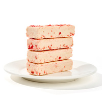 Barra de Wafers de Yogur con Fresa, Snack de Cereal Crujiente con Sabor a Leche, Comida Favorita de los Niños, Venta al Por Mayor del Fabricante