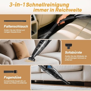 <span class=keywords><strong>Aspirateur</strong></span> <span class=keywords><strong>à</strong></span> <span class=keywords><strong>main</strong></span> sans fil multifonction simple pour voiture, mini <span class=keywords><strong>aspirateur</strong></span> portable sans fil USB pour voiture - Product Image 5