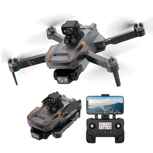 2024 High Power Brushless Motor Laser Obstacle Avoidance Long Range GPS Following Outdoor Shooting 4K HD RC Drone Foldable