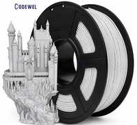Filaments d'imprimante 3D en PETG 1,75 mm 1 kg/2,2 lb, consommables en plastique, matériau PLA soie pour imprimante 3D