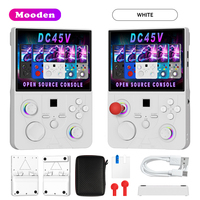 Console de jeu portable rétro Linux DC45V en gros Mooden |   Console de jeu portable mini avec écran large de 4,5 pouces, Wi-Fi intégré